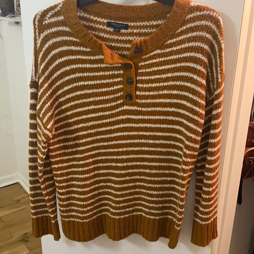 American eagle striped sweater